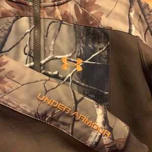 Under Armour Youth Camo Fleece Lined Hunting Set
